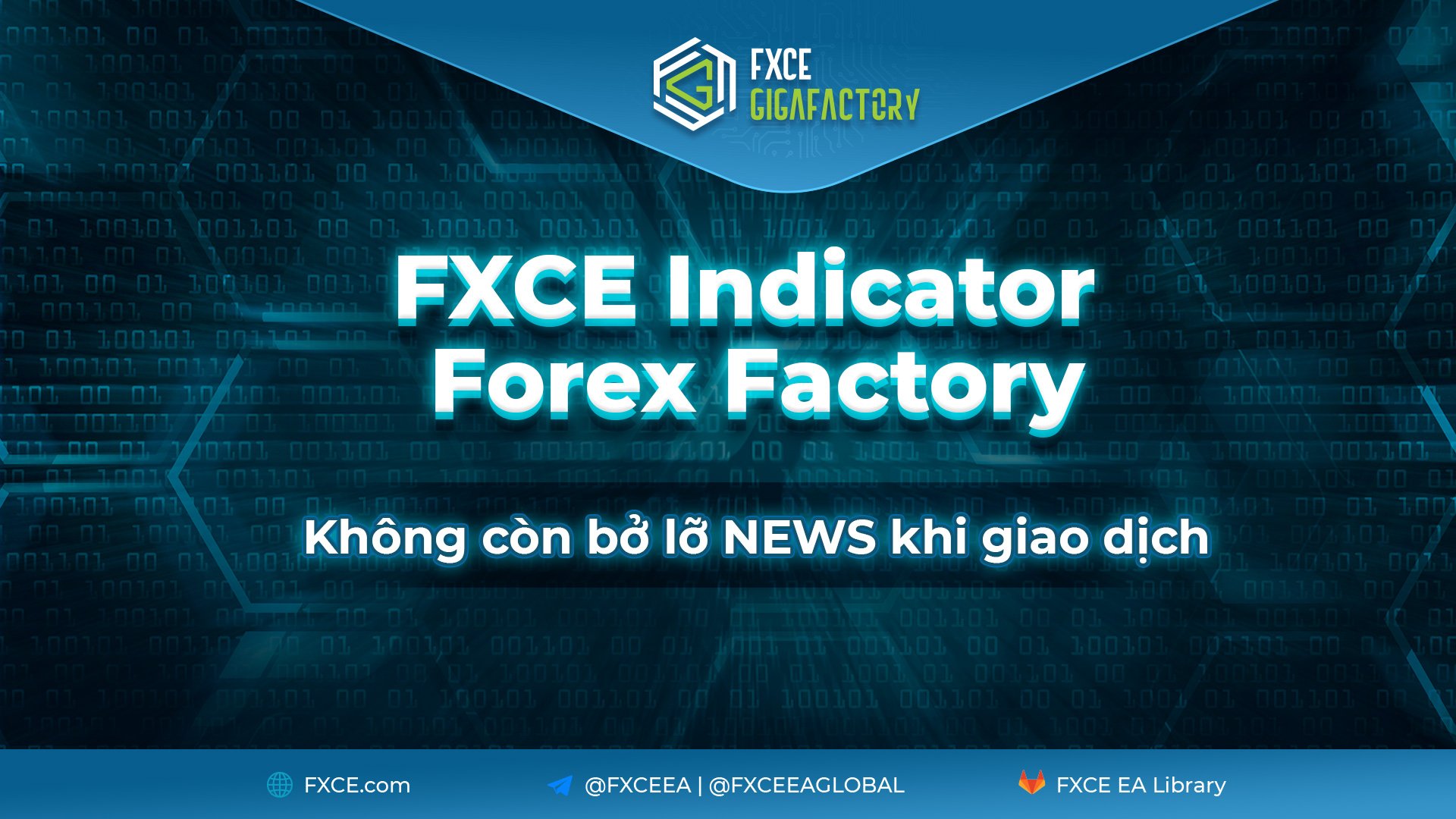 FXCE Indicator Forex Factory - Không còn bở lỡ NEWS khi giao dịch
