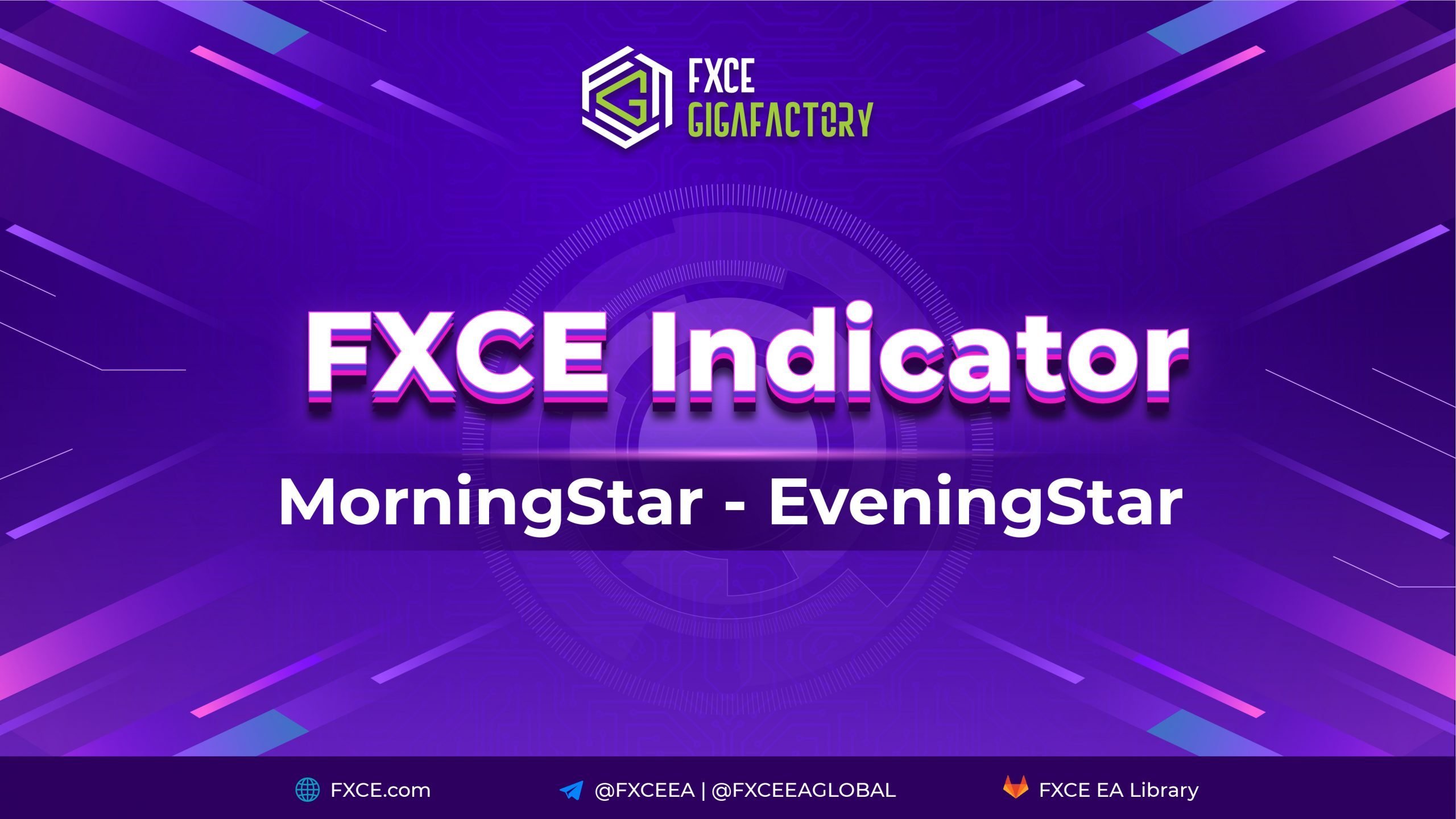 Hướng dẫn FXCE Indicator MorningStar EveningStar