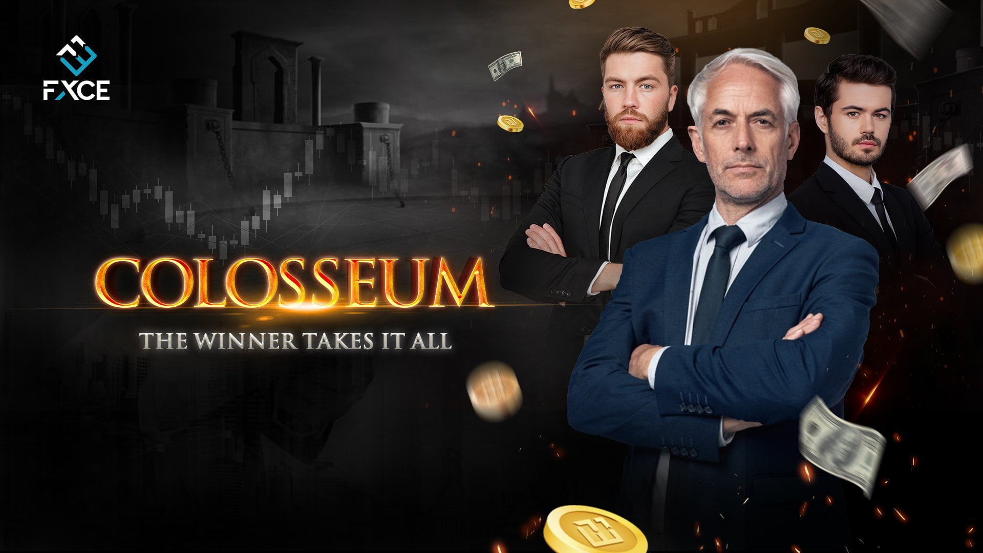 FXCE Colosseum: Tổ chức và tham gia hàng nghìn cuộc thi giao dịch toàn cầu