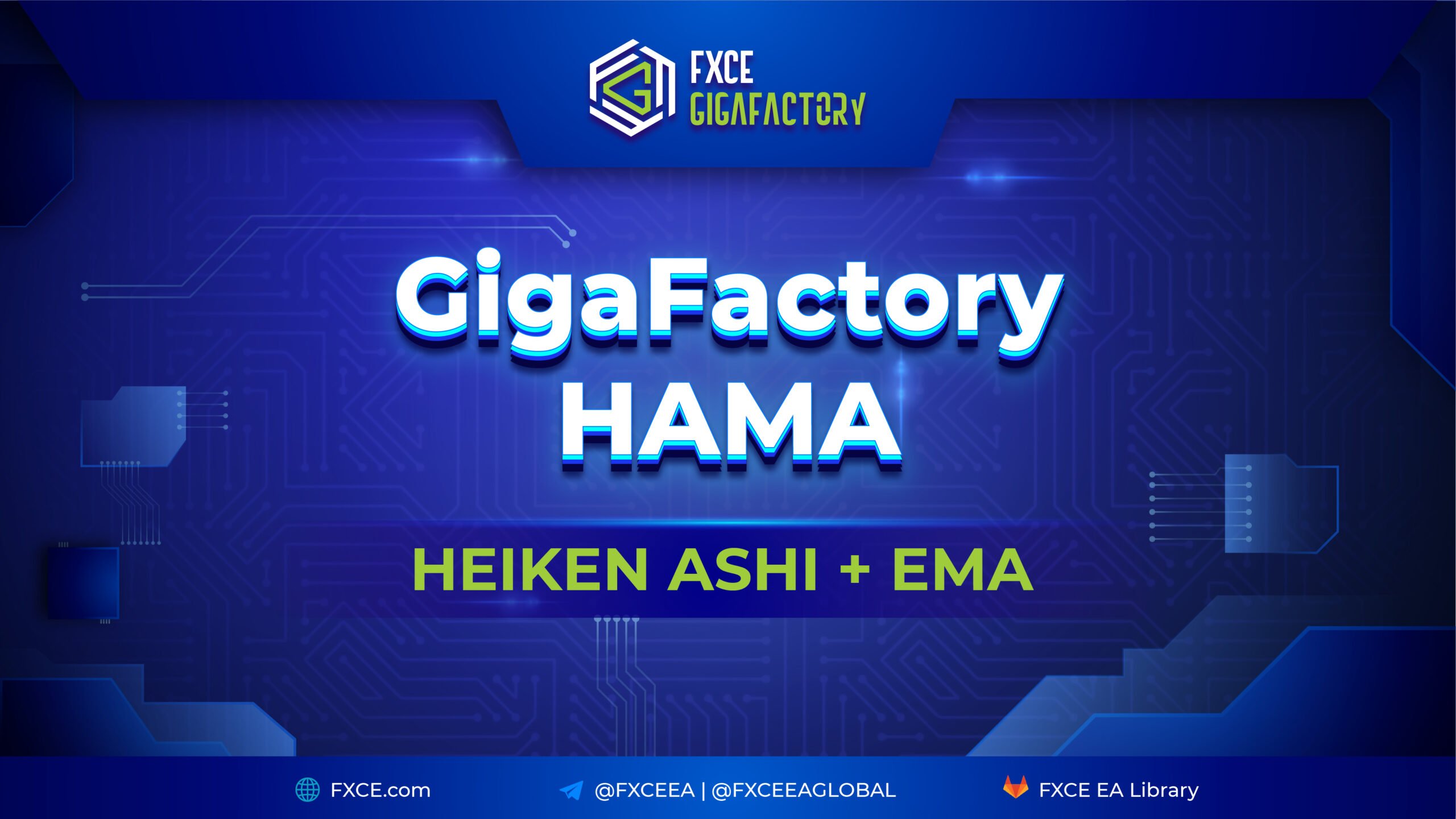 Hướng dẫn sử dụng GigaFactory HAMA - HEIKEN ASHI + EMA