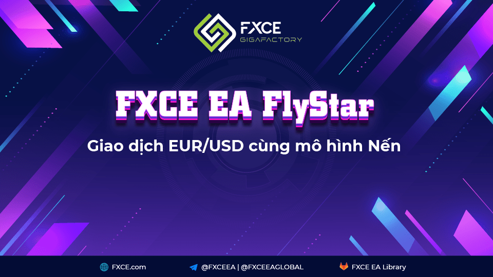 FXCE EA FlyStar - Giao dịch EURUSD hiệu quả cùng mô hình Nến