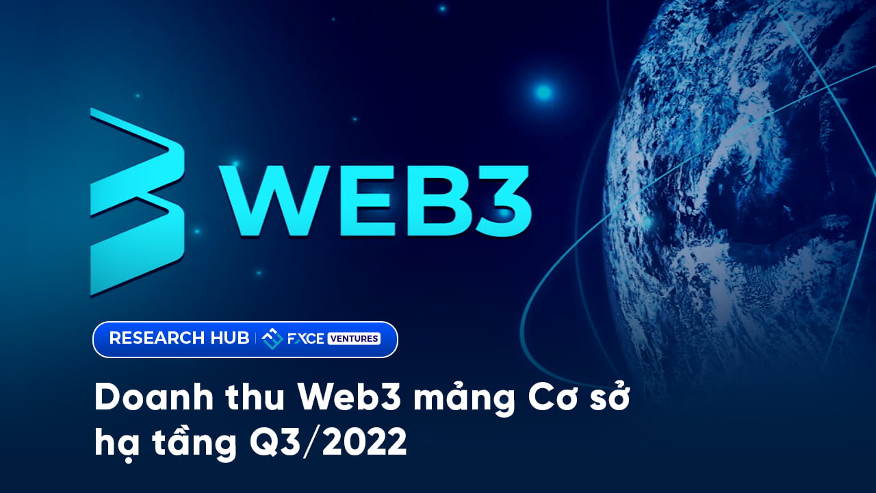 Doanh thu Web3 mảng Cơ sở hạ tầng Q3/2022